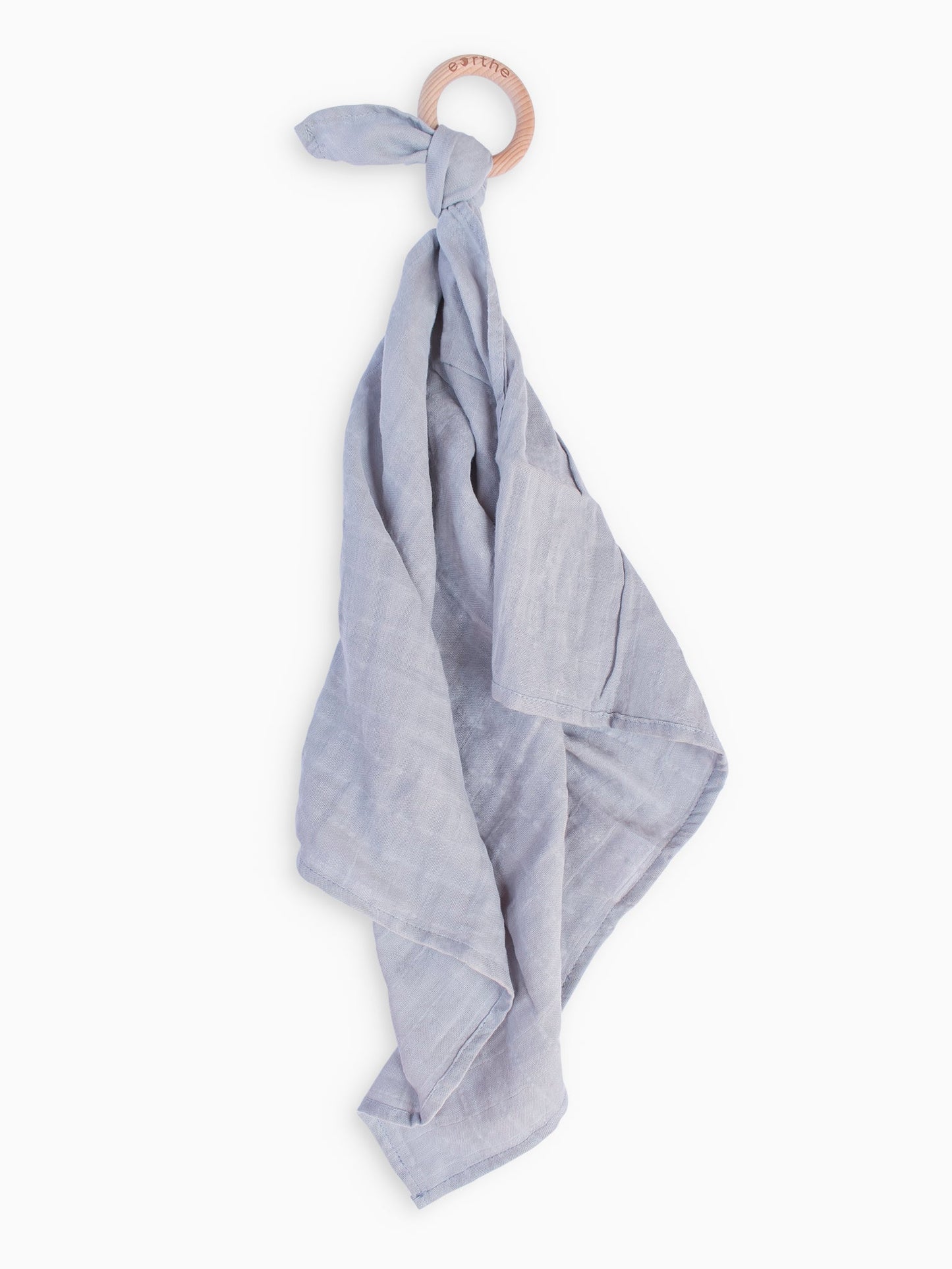 Organic Muslin Lovey Teething Ring