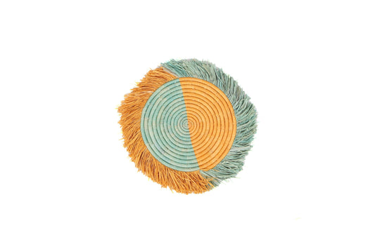 Small Bermuda Fringed Wall Disc I