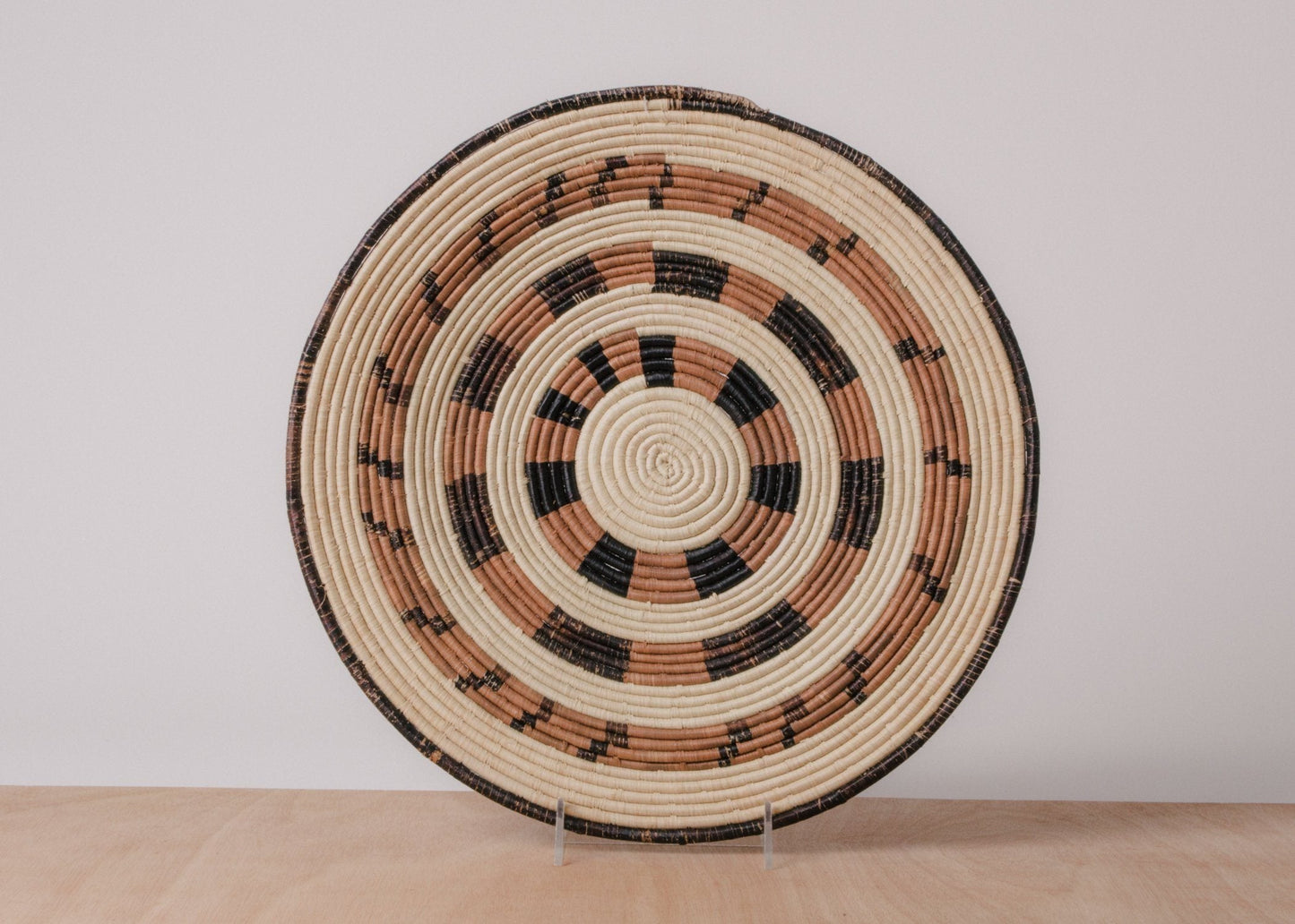 Ugandan Raffia Plate IV