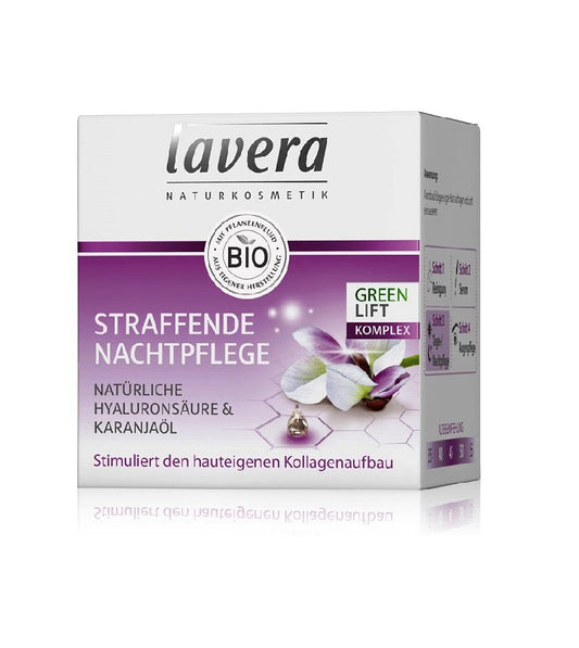 Lavera Organic Hyaluron and Karanja OIl Night Cream - 50 ml