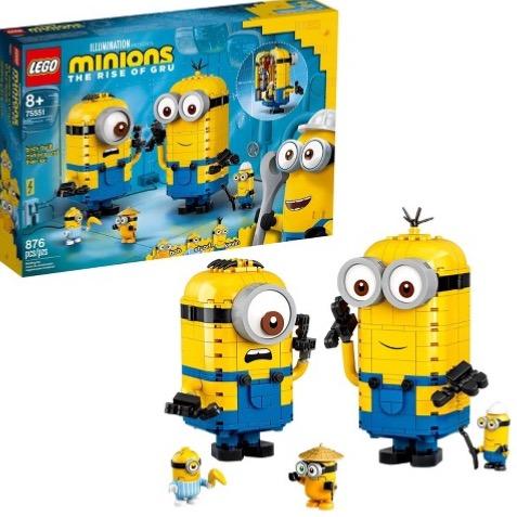 LEGO Minions Brick-built Minions and their Lair