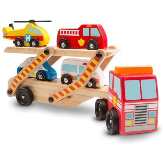 Melissa & Doug Emergency Vehicle Carrier