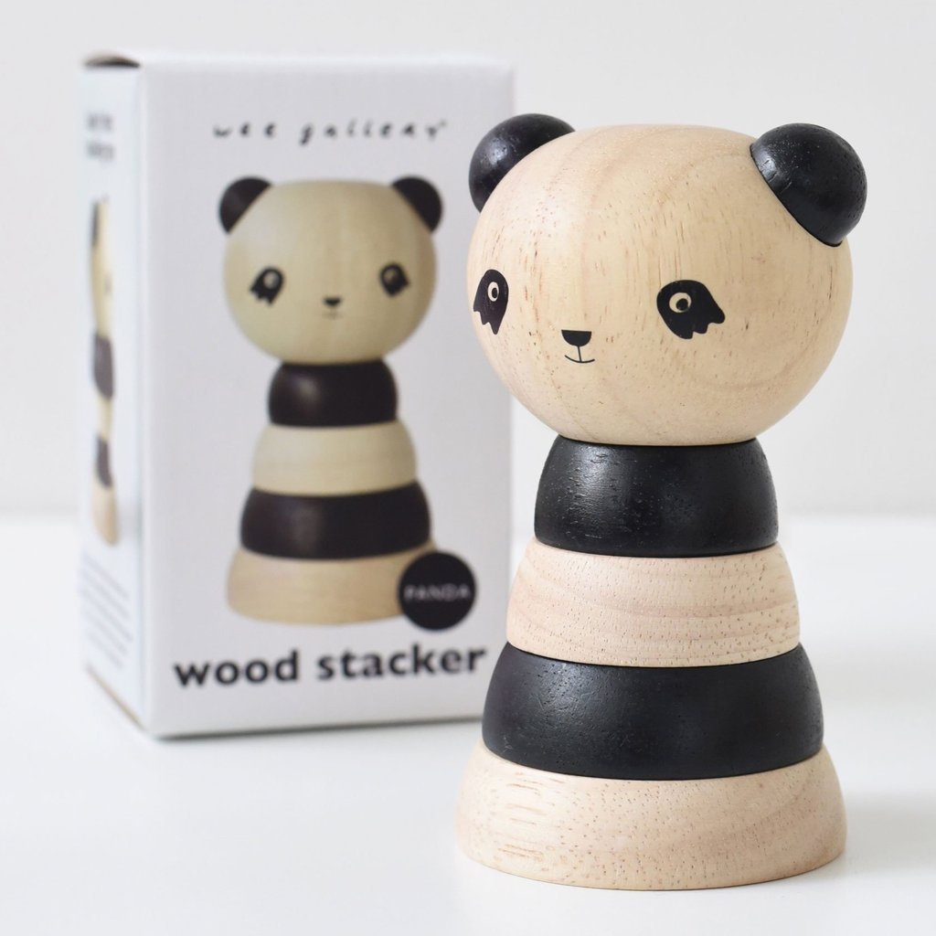 Wee Gallery Wood Stacker - Tadpole